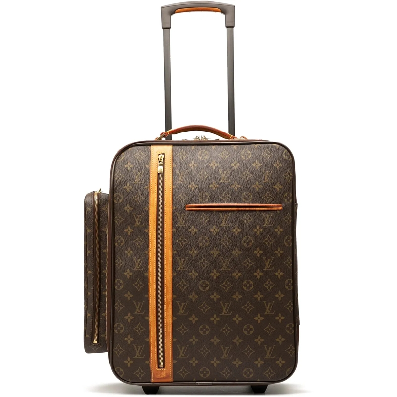 Louis Vuitton Weekender Monogram Bosphore Trolley 45 braun