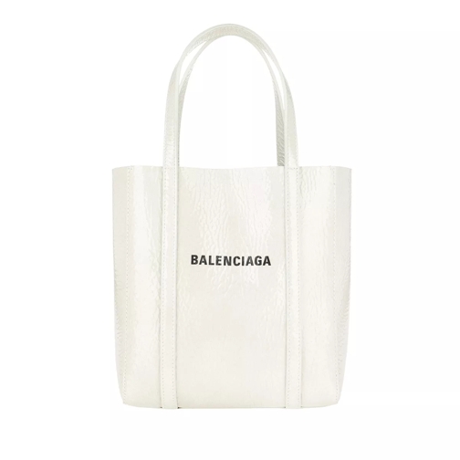 Balenciaga Small Bazar Shopper Leather Oyster/Gunmetal Draagtas