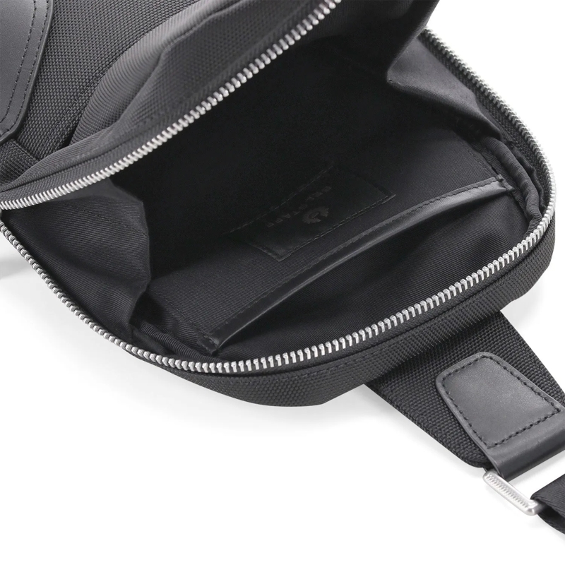 Belstaff Sac à bandoulière Umhängetasche Nicholls mit Rindsleder schwarz(Image 5)