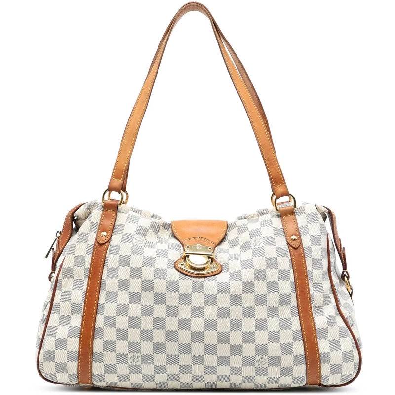 Louis Vuitton Shopper Damier Azur Stresa GM weiß