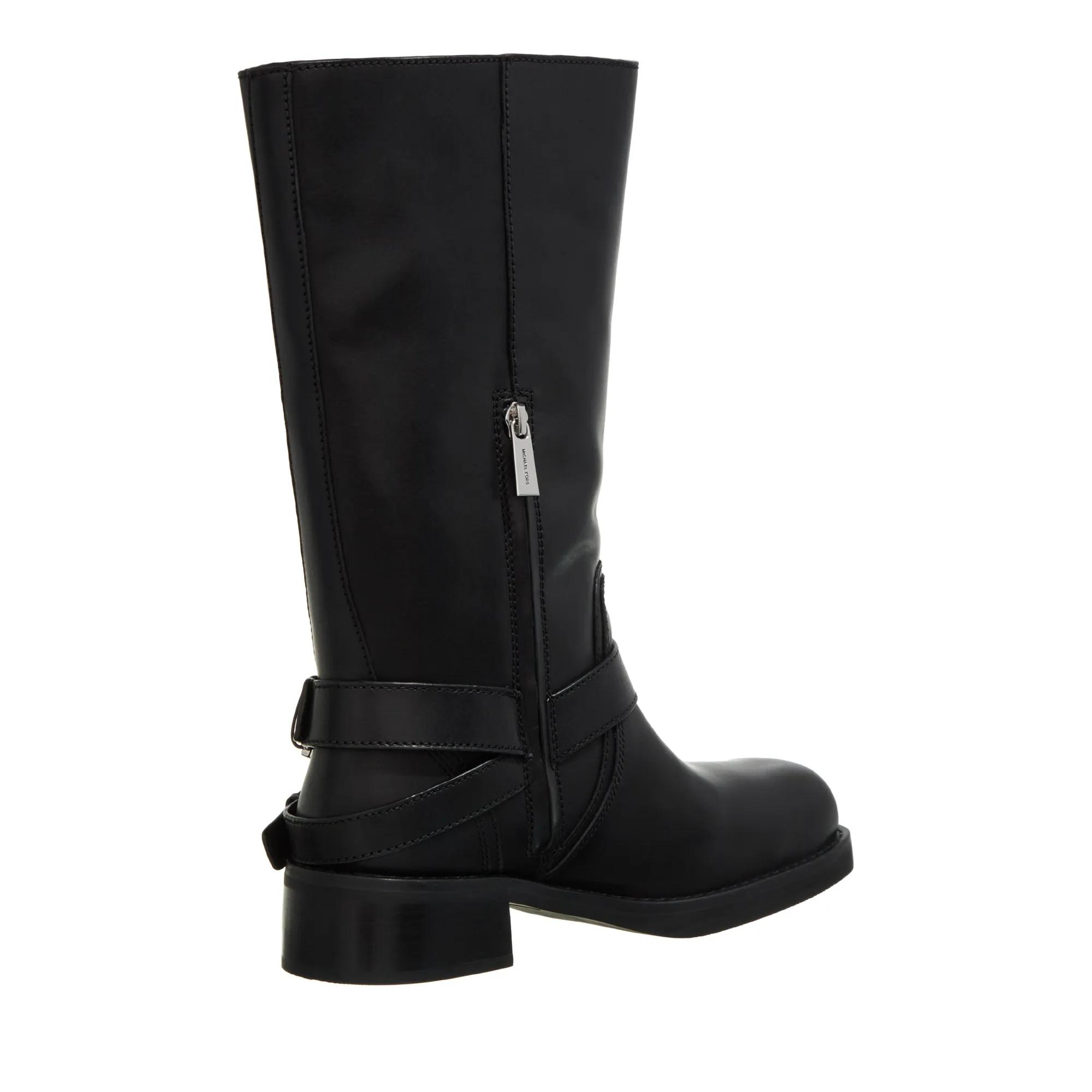 Michael Kors Crosby Moto Boot Black Boot