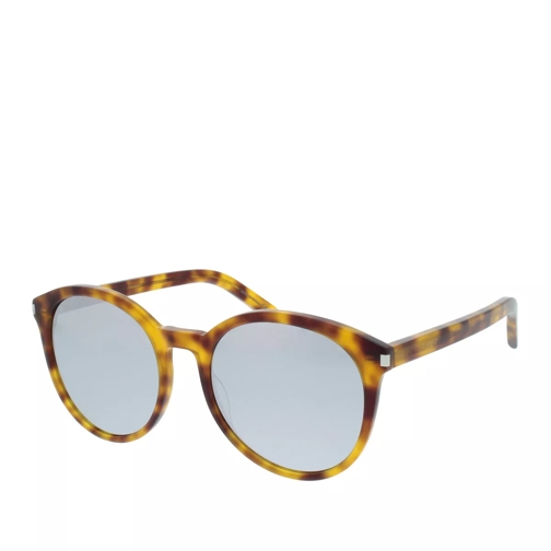 Saint Laurent Classic Sunglasses Shiny Brown Avana Silver 6 010 54 140 Zonnebril