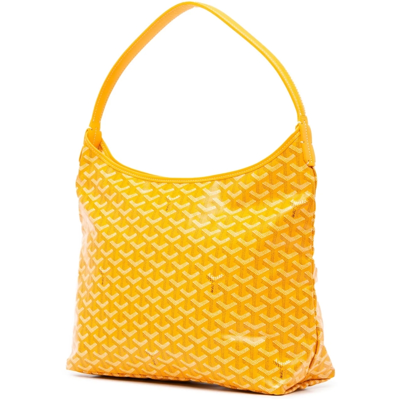 GOYARD Schultertasche Goyardine Boheme Hobo gelb