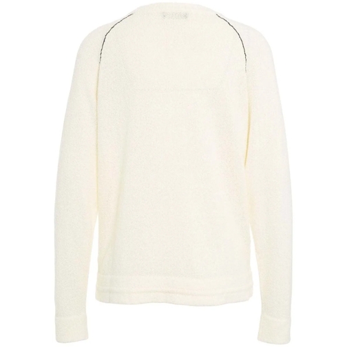 Roberto Collina Hauts à manches longues Terry cloth sweater with drawstring weiß (Image 2)