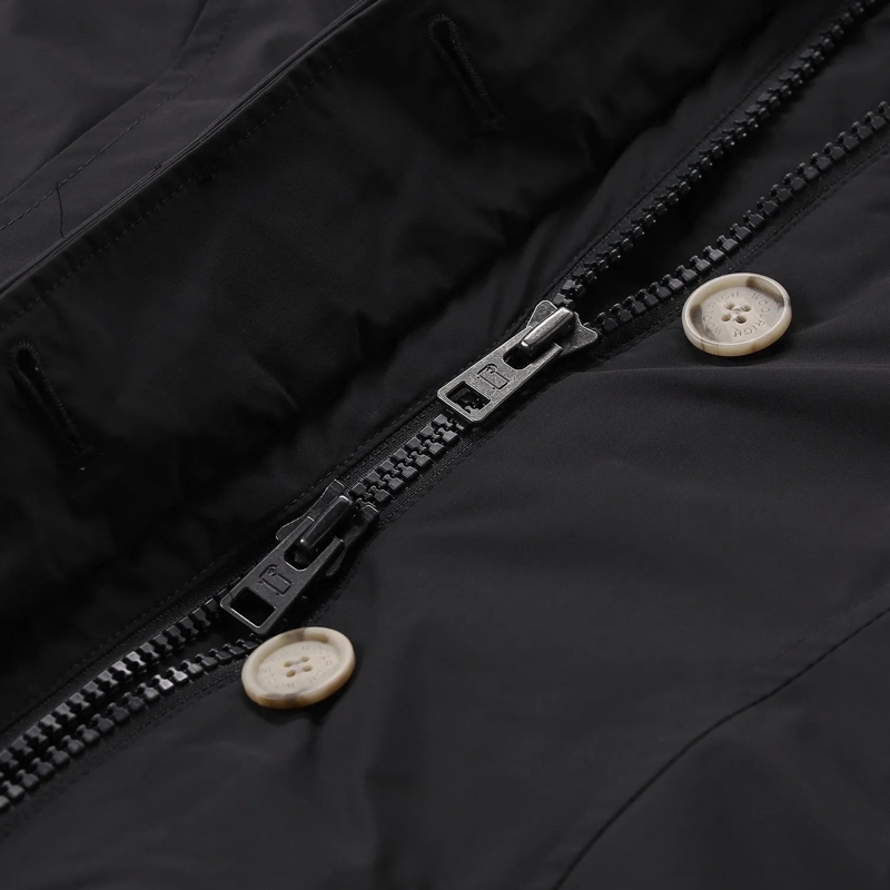 Woolrich  Parka Arctic Racoon mit Daunen schwarz(Image 5)