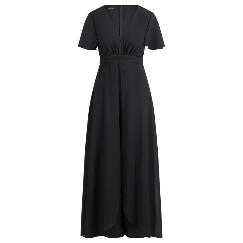 Apart Jumpsuit Chiffonoverall schwarz