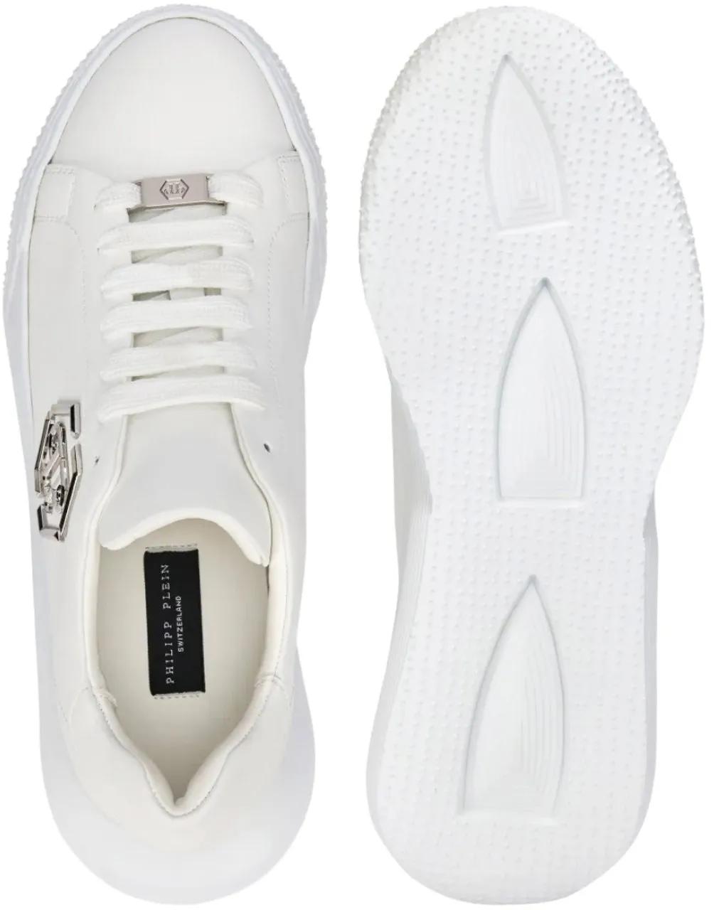 Thumbnail - Philipp Plein Low-Top Sneaker - Godzilla Hexagon Logo Chunky Sneakers - Gr. 42 (EU) - in Weiß - für Damen