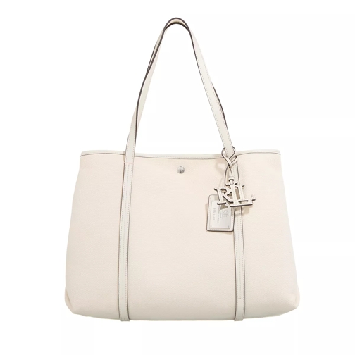 Lauren Ralph Lauren Emerie Tote Tote Extra Large Natural Soft White/Soft White Shopping Bag