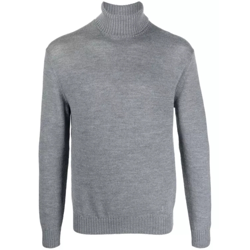 Jil Sander Gray Roll Neck Sweater Grey 