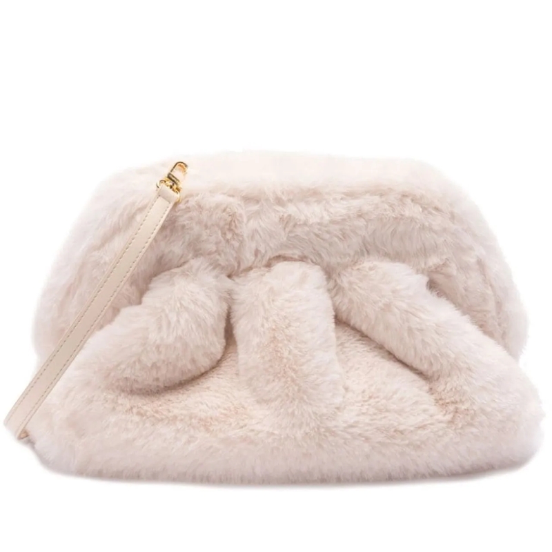 Themoirè Clutch Themoire' Bags White weiß