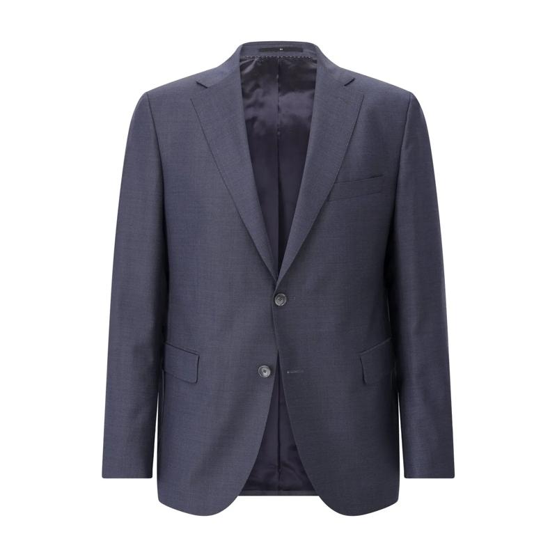 Dressler  Sakko aus Schurwolle Dunkelblau