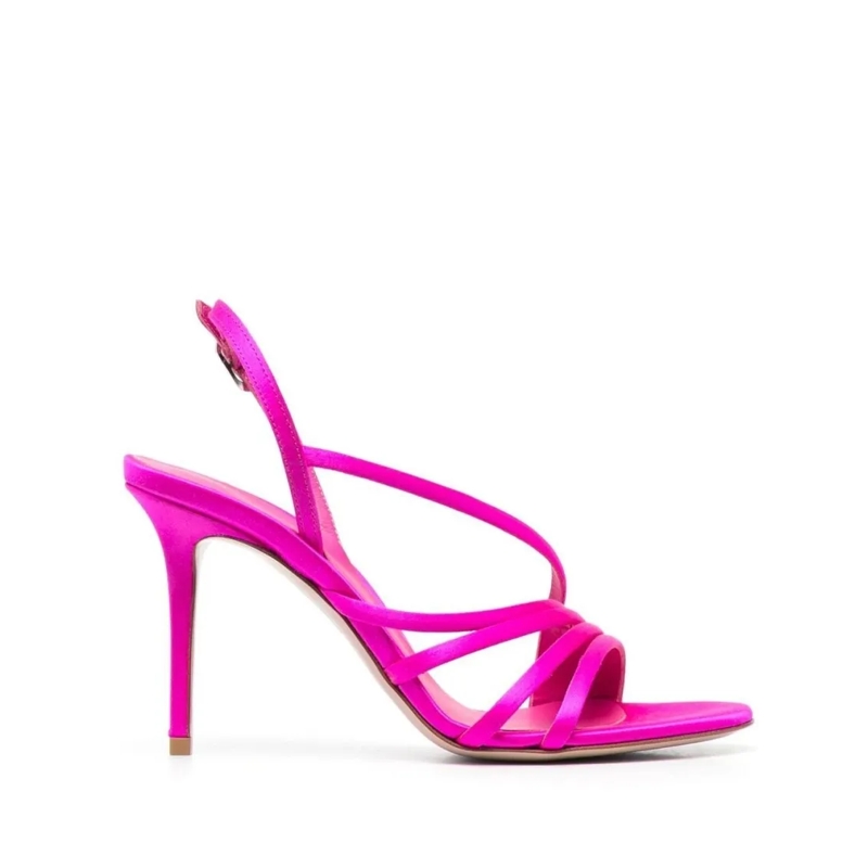 Le Silla Sandales 100Mm Strappy Stiletto Sandals Pink