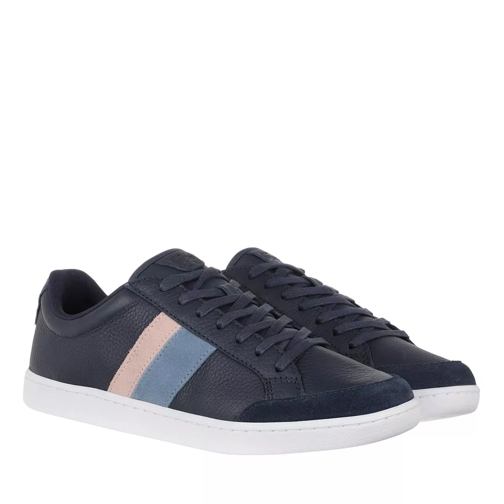 Lacoste Carnaby Ace Navy Light Blue lage-top sneaker