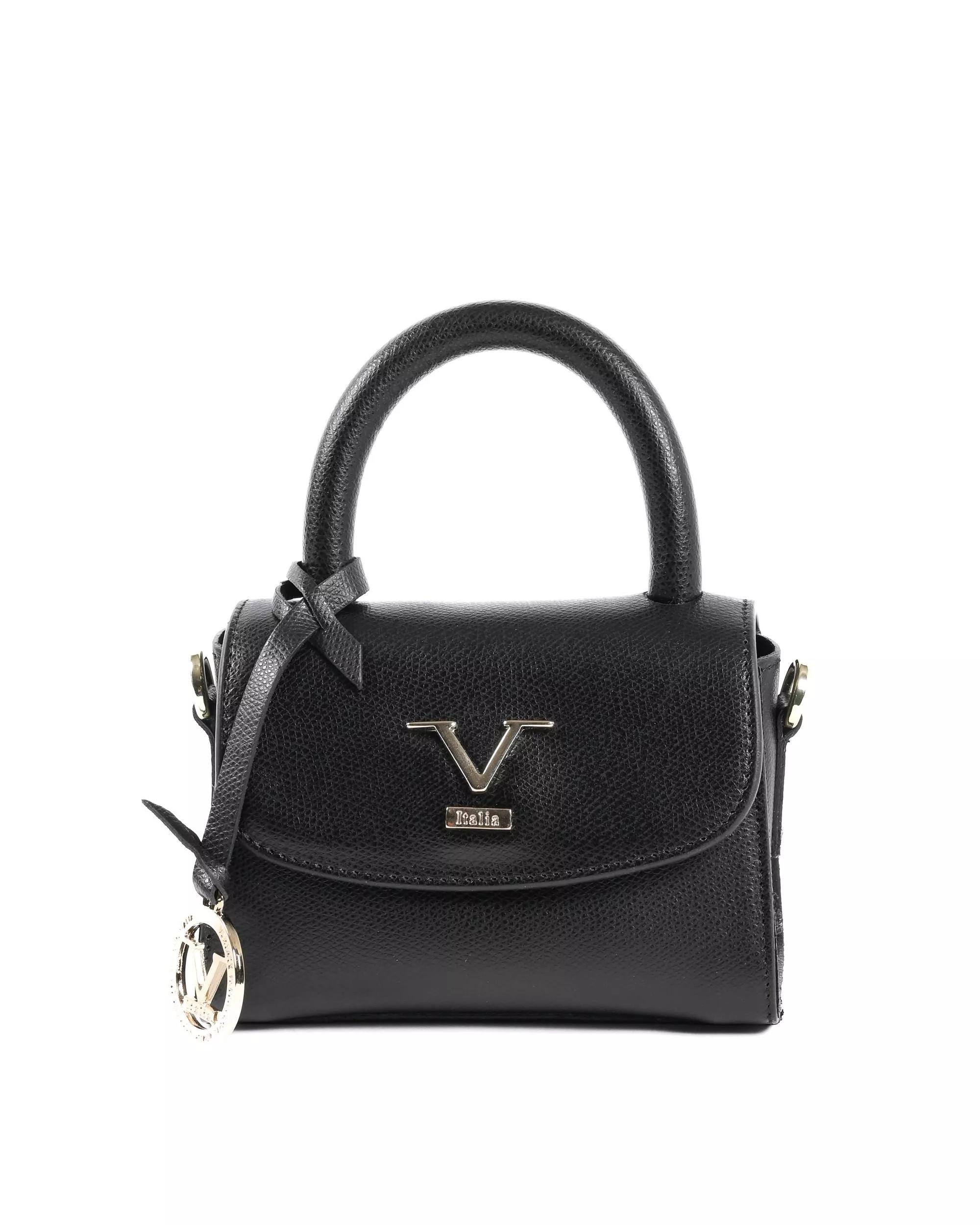 19V69 Italia Crossbody Bags - V Italia Womens Mini Bag Black GAR10V-S PALMELLATO - Gr. unisize - in Schwarz - für Damen