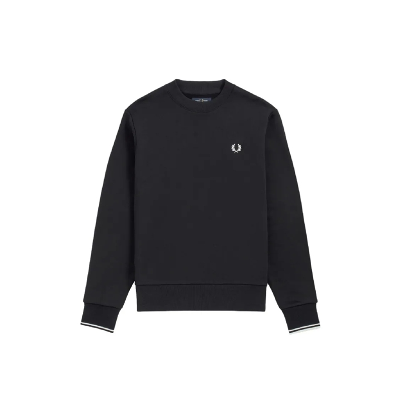 Fred Perry  Crew-Neck Sweatshirt Black