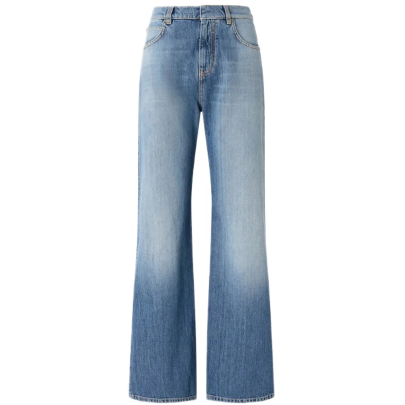 Pinko Jeans mit geradem Bein Jeans Denim blau