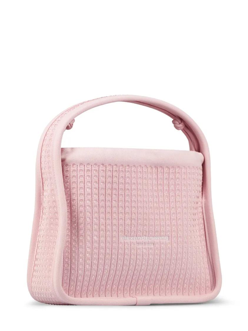Alexander wang Crossbody bags Textured Surface Small Bag in roze