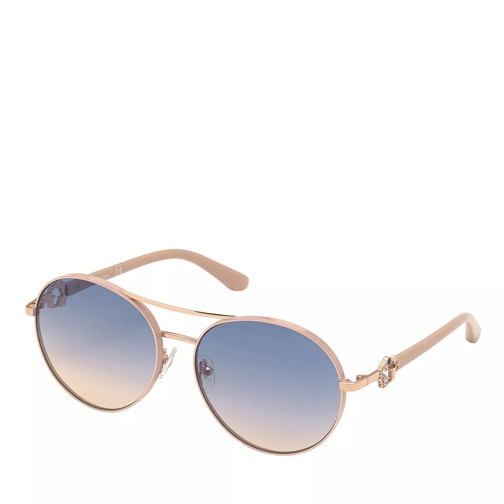 Guess GU7791-S Rose Gold/Blue Sunglasses