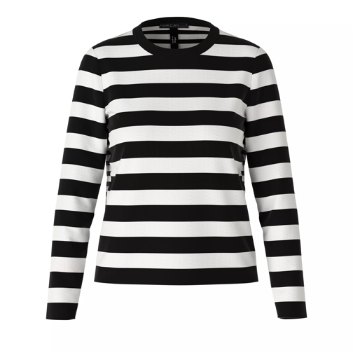 Marc Cain  Pullover white and black