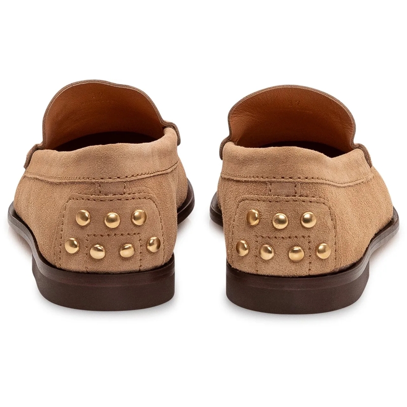 Tod's Loafer Mocassino in Pelle Scamosciata beige(Image 3)