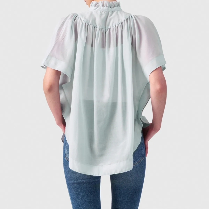 Helene Galwas Bluse Bluse IDIS hell-blau(Image 3)