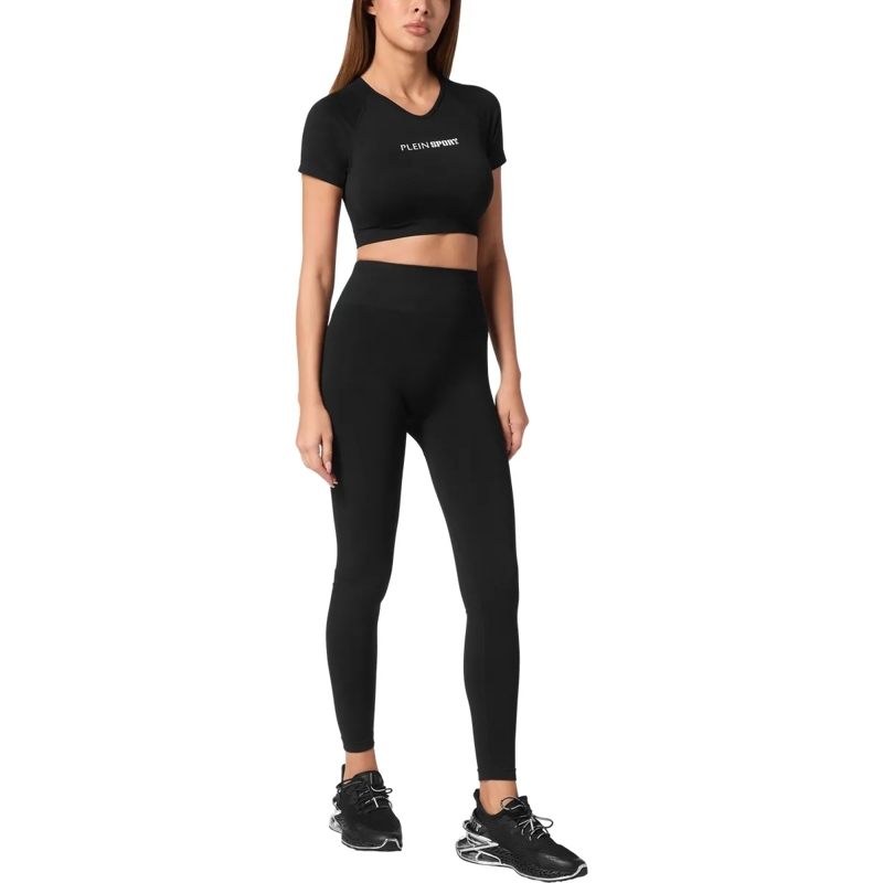 Plein Sport Leggings Leggings Logo schwarz(Image 3)