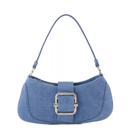 Osoi Brocle Small Hobo Bag - Denim Sky - Suede Blue Borsa hobo