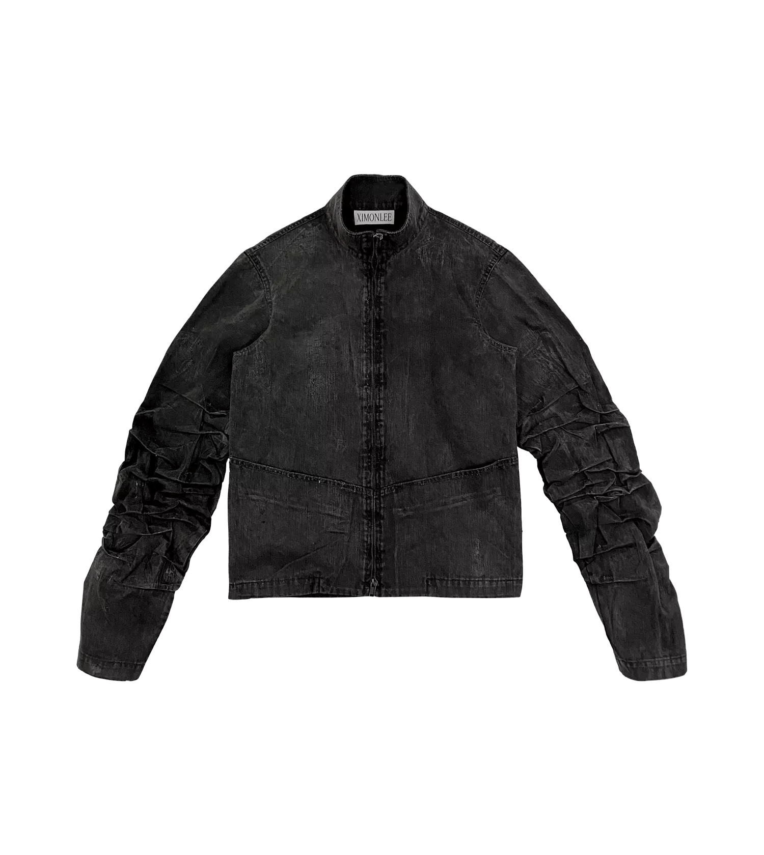 Ximonlee - Jacke mit Stehkragen - Größe M - black