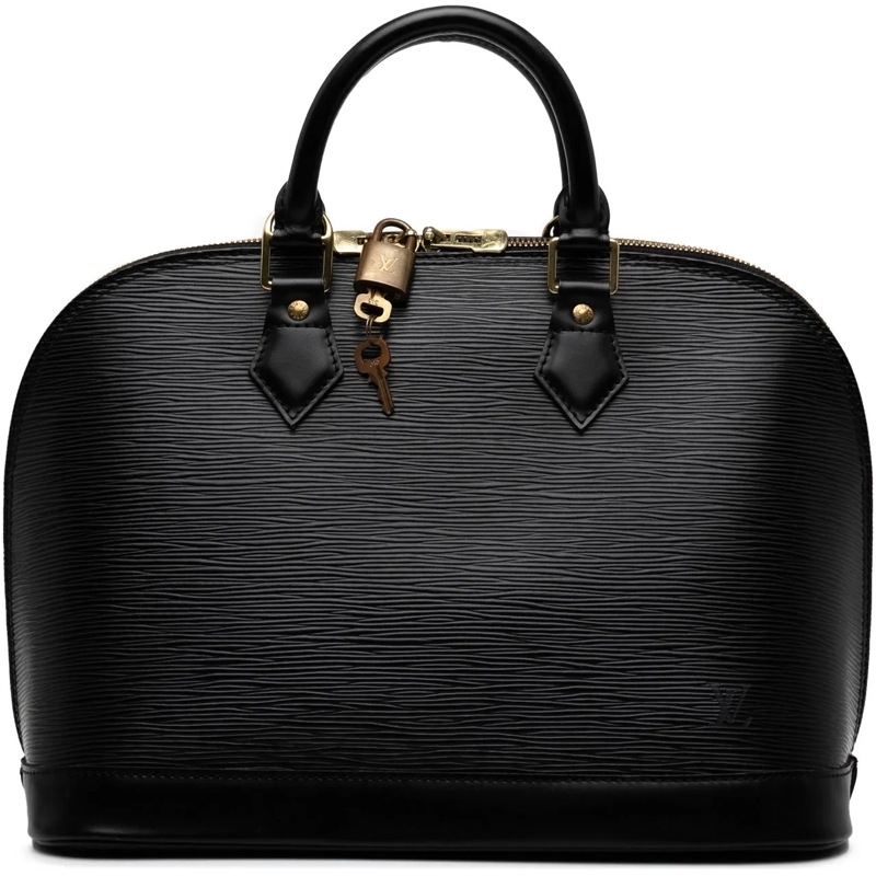 Louis Vuitton Fourre-tout Epi Alma PM schwarz