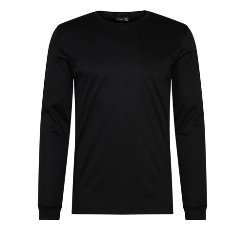 VAN LAACK T-Shirts Longsleeves Polo Uni schwarz