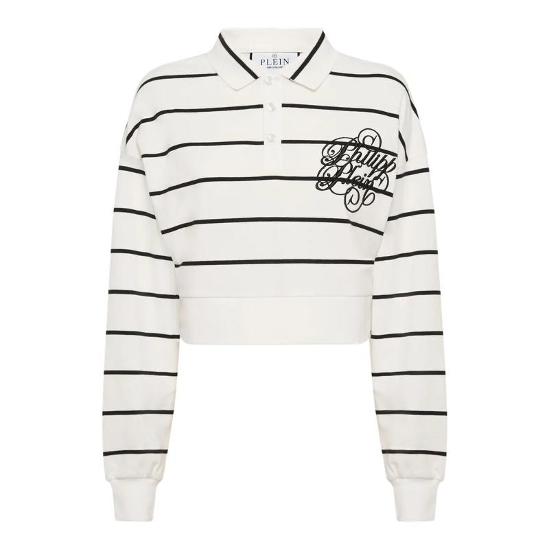 Philipp Plein Polohemd Polohemd weiss