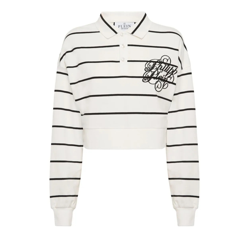 Philipp Plein Poloshirt Polohemd weiss