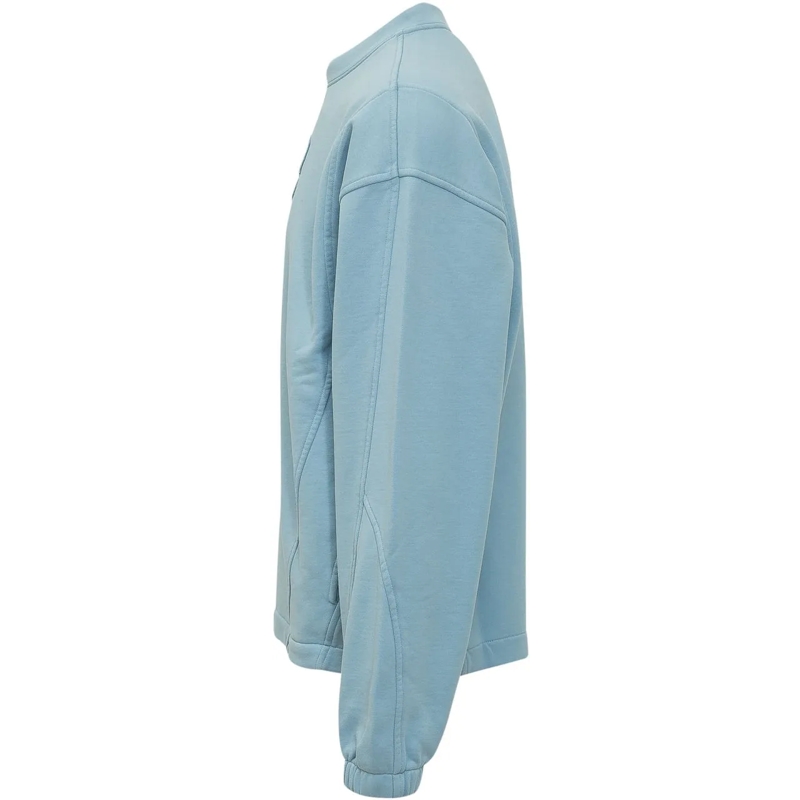 Dolce&Gabbana  Felpa Girocollo con Logo Ricamato hellblau(Image 3)