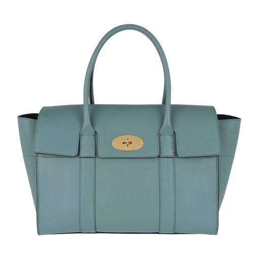Mulberry Bayswater Tote Bag Leather Dark Frozen Tote