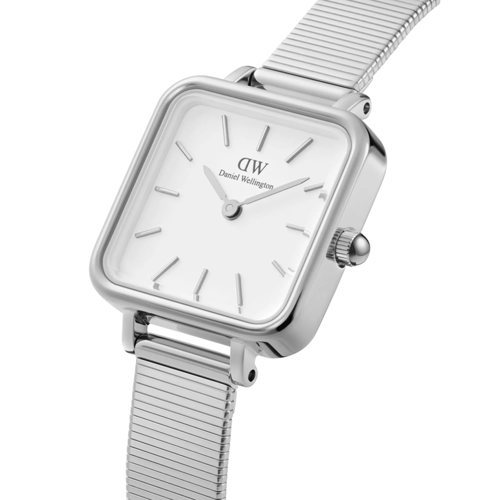 Daniel Wellington Studio 22 x 22 S White Silver Quartz Watch