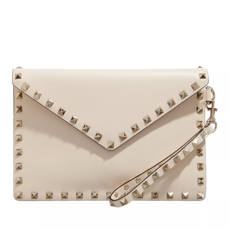 Valentino Garavani Pochette Medium Pouch Ivory
