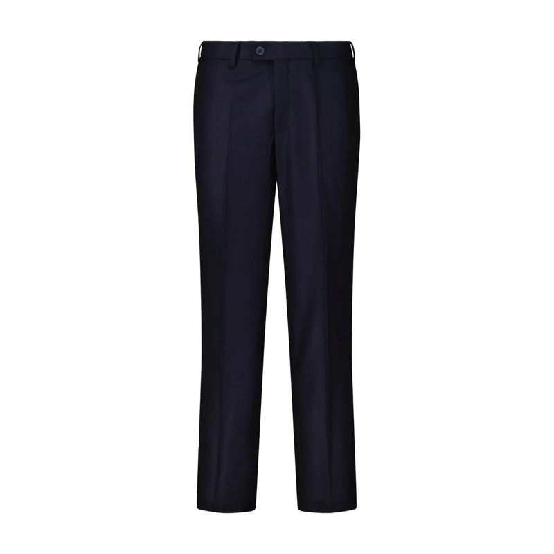 Hiltl Freizeithose Hose aus reiner Schurwolle Navy