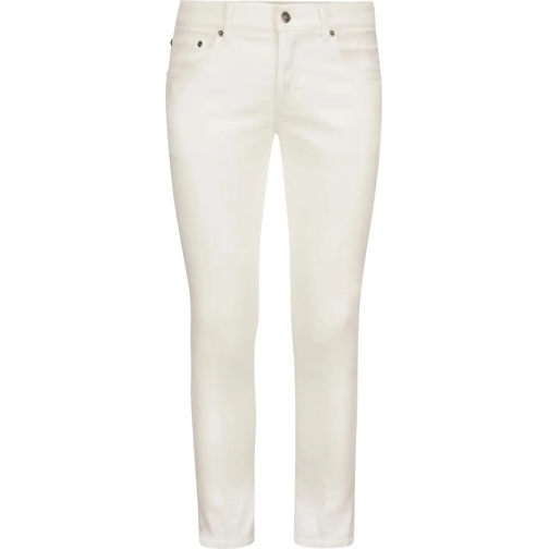 Dondup Slim Fit Jeans Jeans White weiß