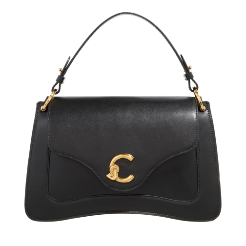 Coccinelle Schultertasche Coccinelle C-Me Calf Cock Noir