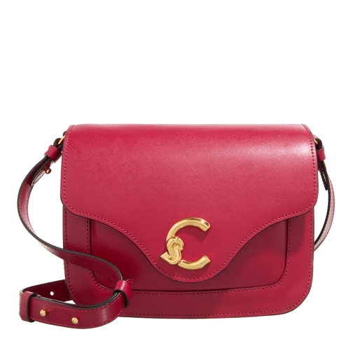 Coccinelle Crossbody Bag Coccinelle C-Me Calf Cock Sangria