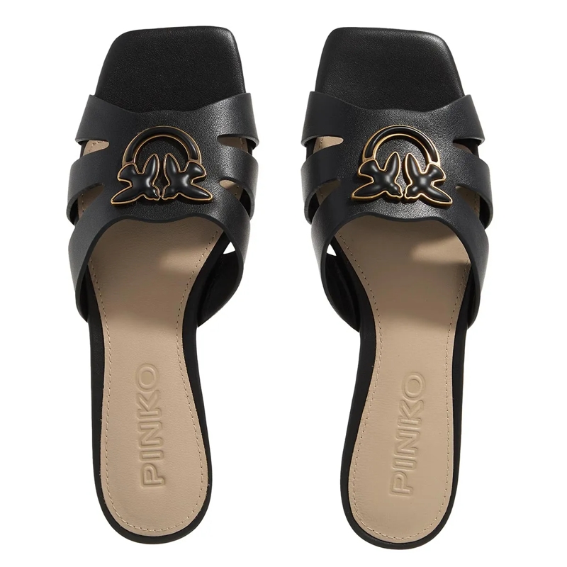Pinko Slides Marli 09  Black(Image 6)
