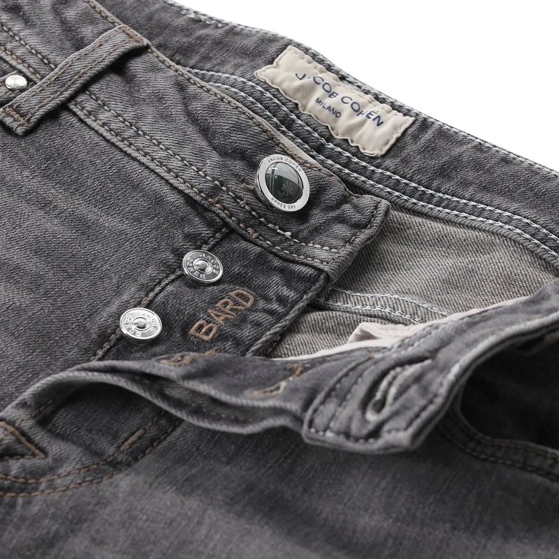 Jacob Cohen Jeans Slim-Fit Jeans Bard Aprés-Ski Capsule grau(Image 3)