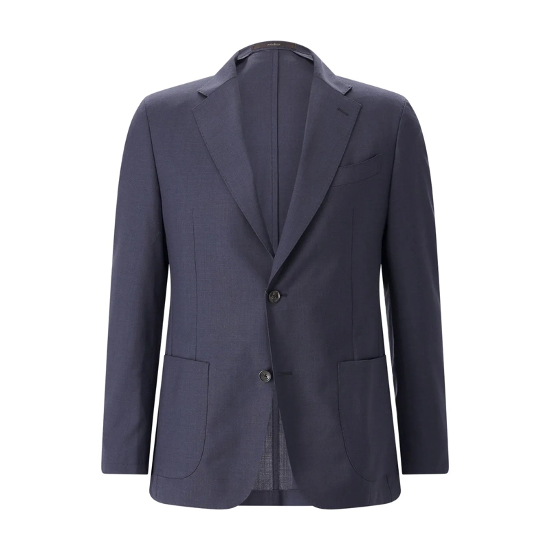 windsor. Anzugjacke Regular-Fit Sakko aus Schurwolle blau(Image 4)