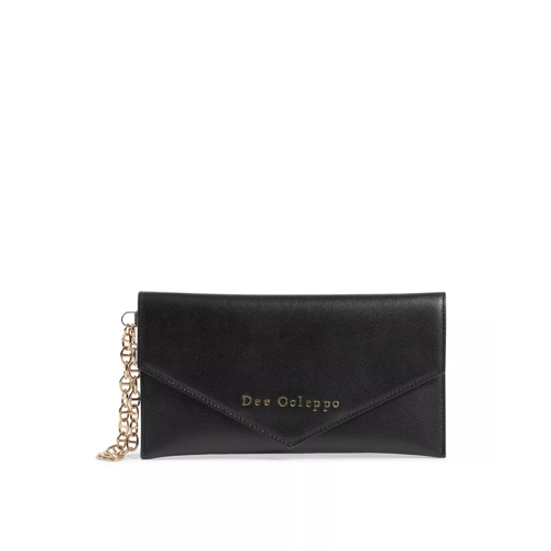 Dee Ocleppo Dee Ocleppo Womens Clutch DC220 LOGO PALMELLATO BL schwarz Sac à bandoulière