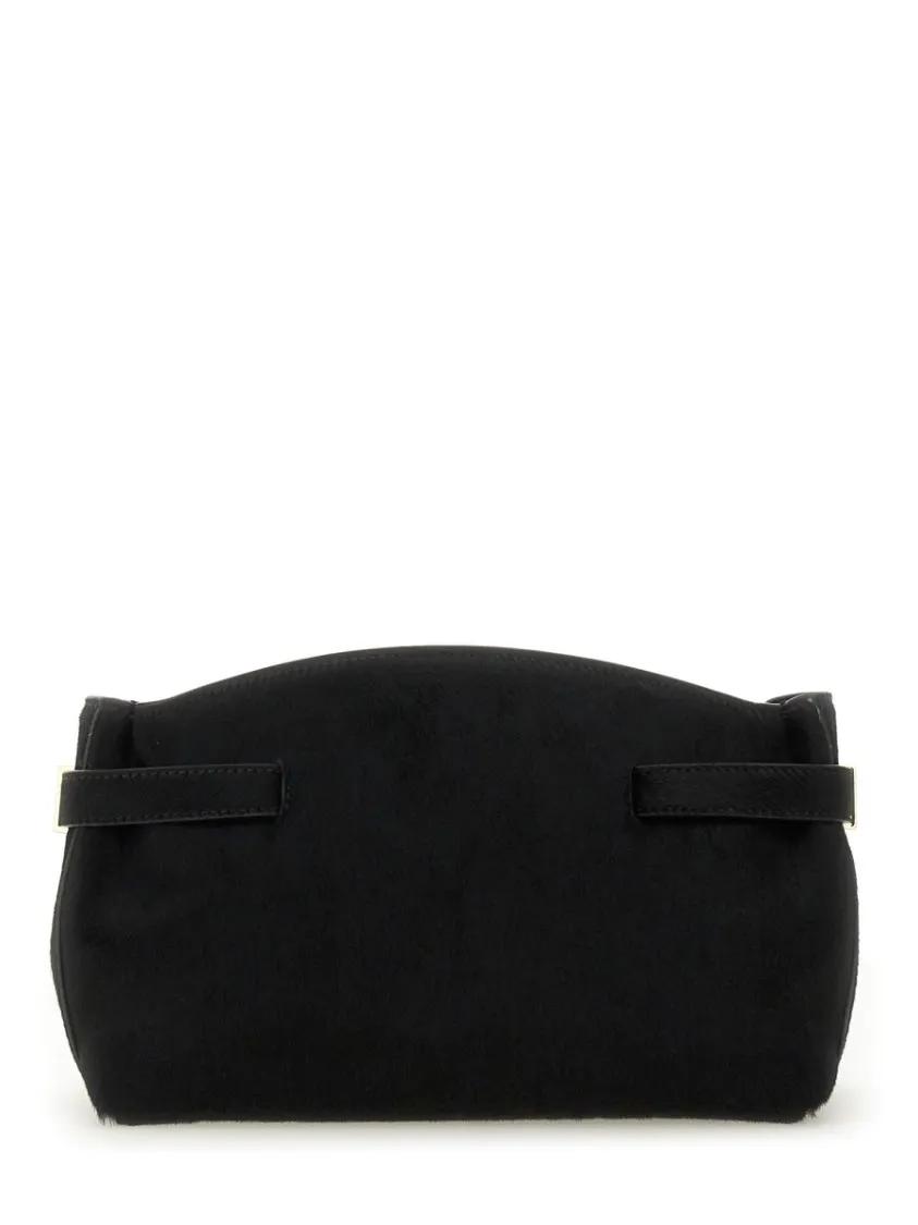 Salvatore Ferragamo Crossbody bags "Hug Soft" Bag in zwart