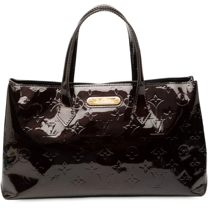 Louis Vuitton Tote Monogram Vernis Wilshire PM lila