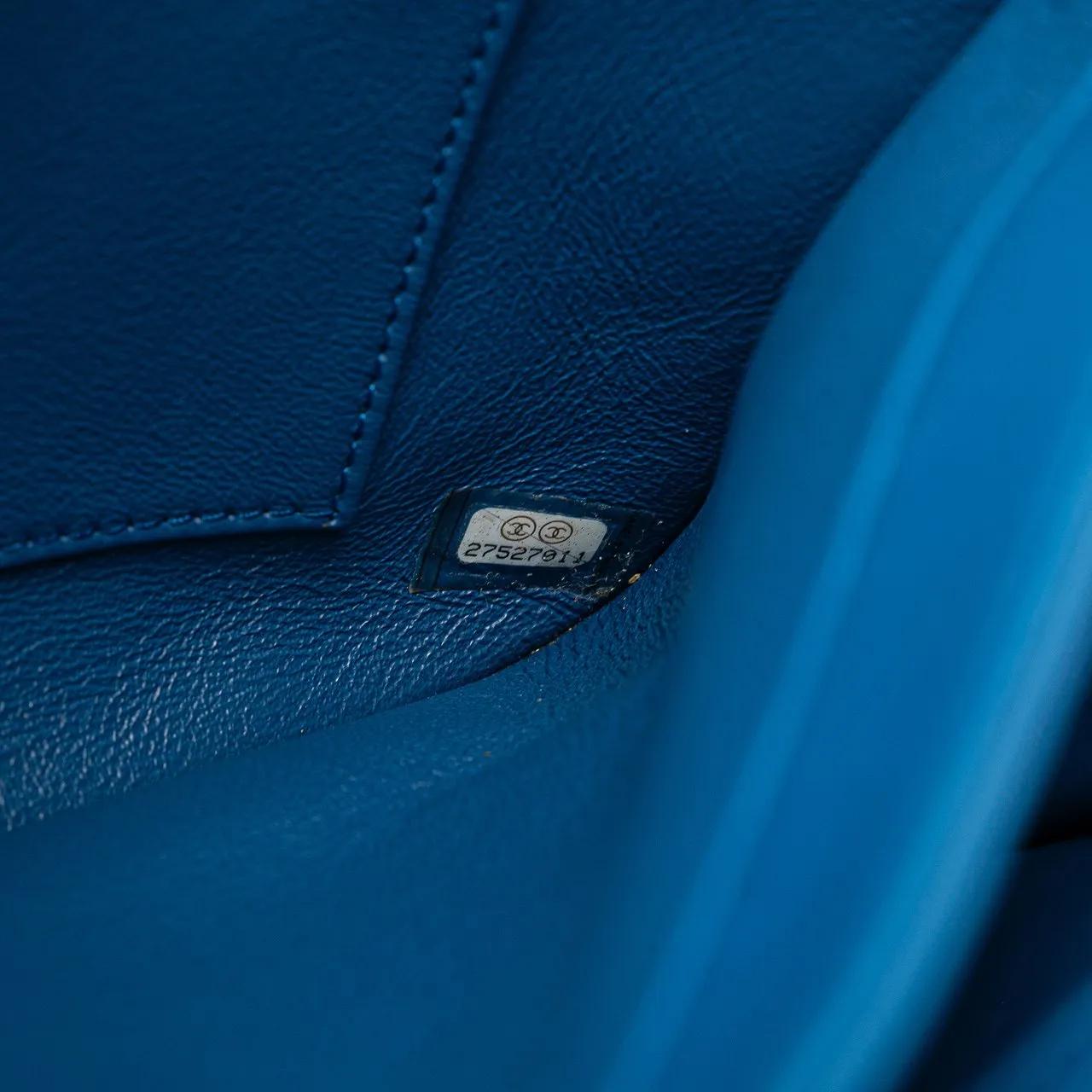 Thumbnail - Chanel Hobo Bags - Medium Lambskin Trendy CC Top Handle Bag - Gr. unisize - in Blau - für Damen