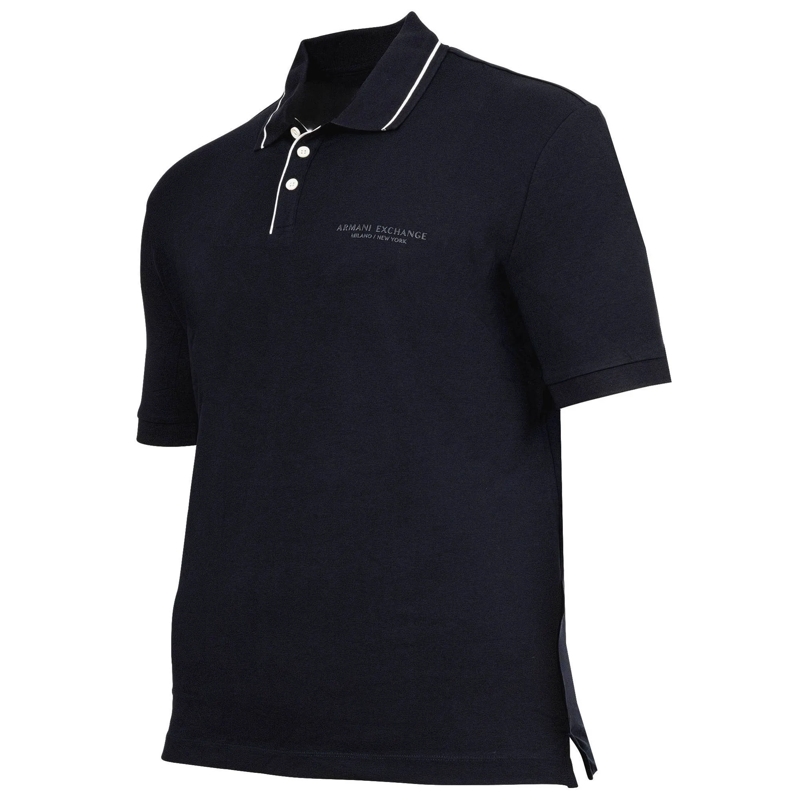 Armani Exchange Polohemd POLO SHIRT 1er Pack dunkel-blau(Image 3)