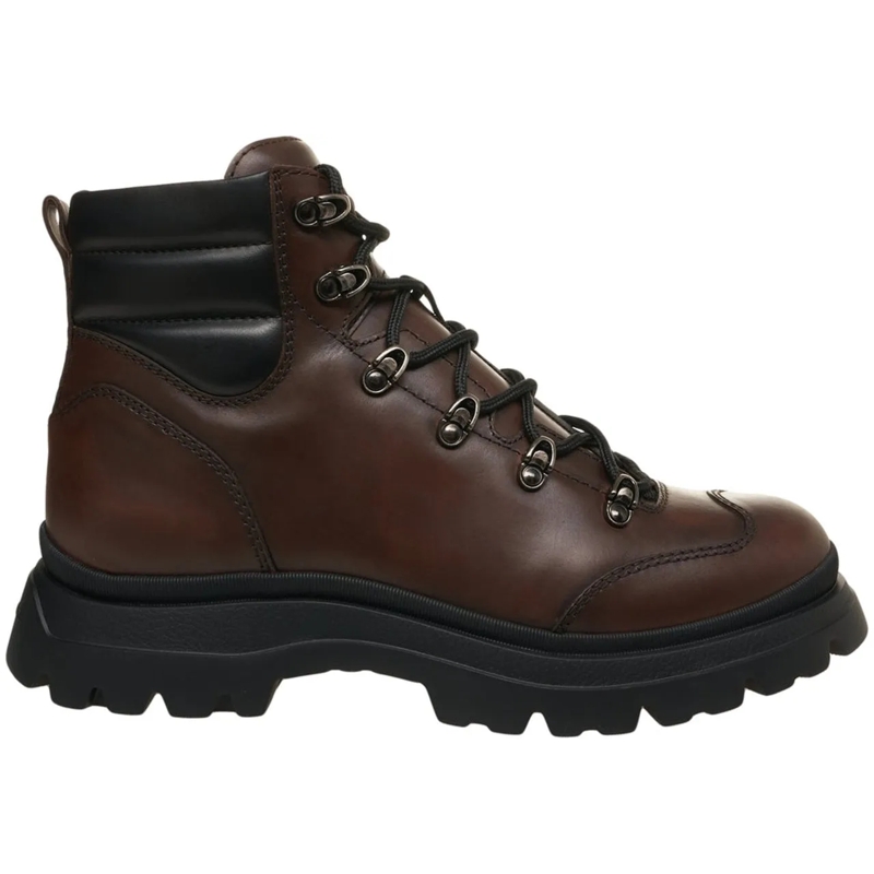 Hogan Bottes Leather ankle boots braun