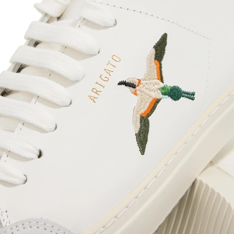 Axel Arigato Low-Top-Sneaker Clean 90 Bee Bird Sneaker White/Beige(Image 4)